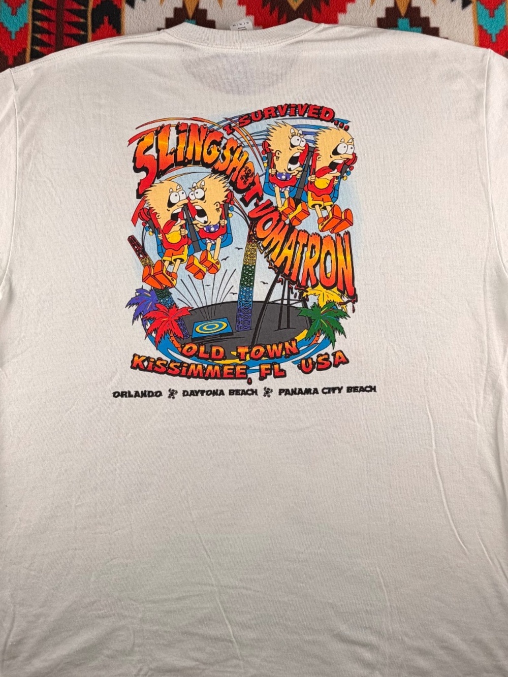 Vintage Slingshot Vomatron Kissimmee FL T-Shirt XL